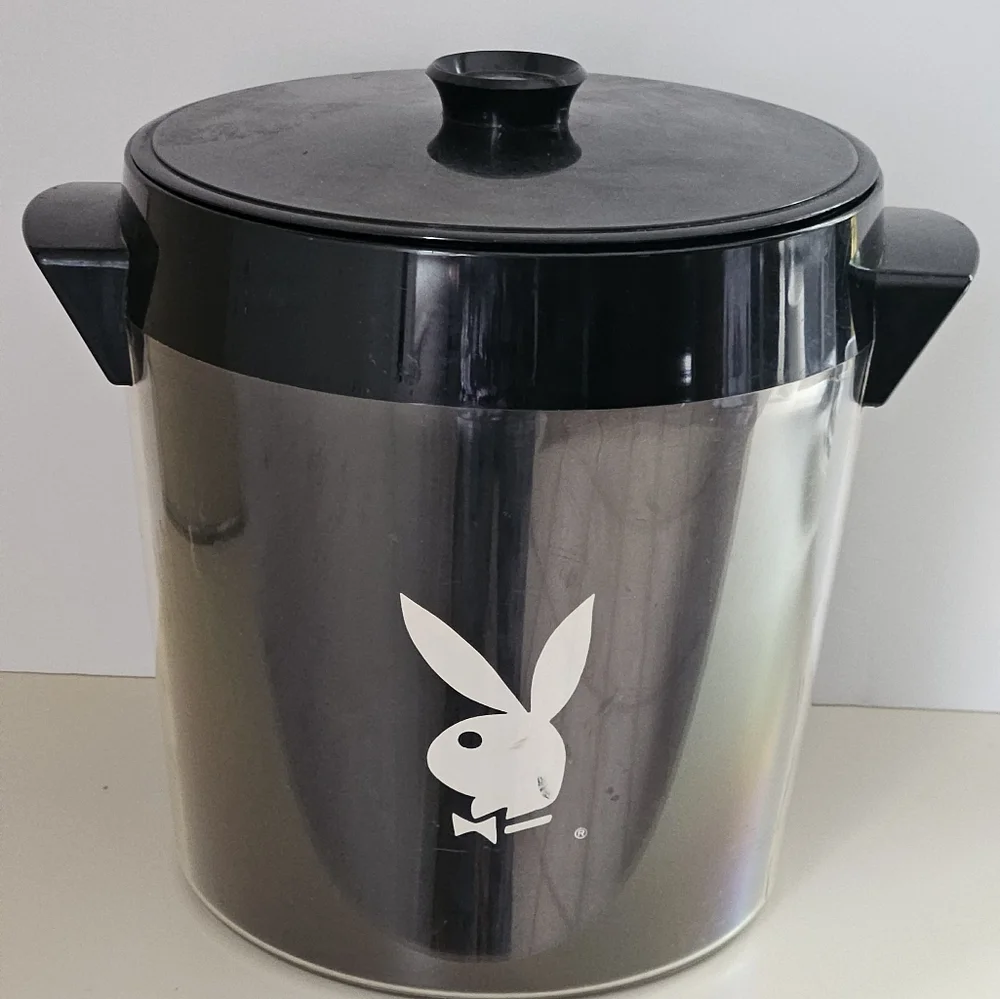 Vintage Playboy Thermo Serv Ice Bucket & Pitcher
